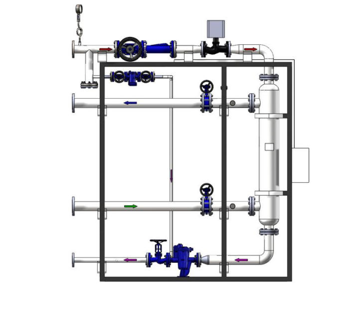 蒸汽快速热水器